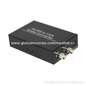 3G SDI to VGA Scaler Converter, Simultaneous Display with SDI/VGA Signals